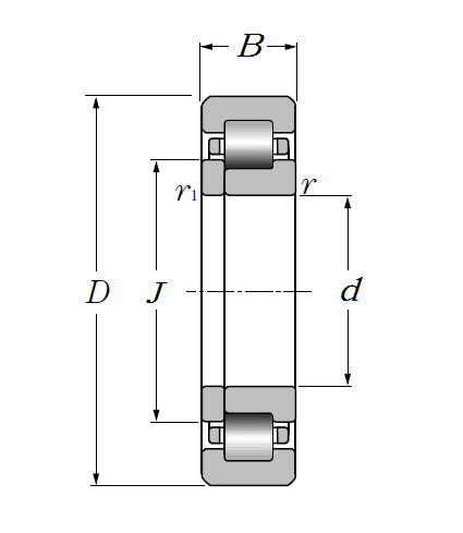 06NUP0618 nonstanderd bearing special cylindrical roller bearing